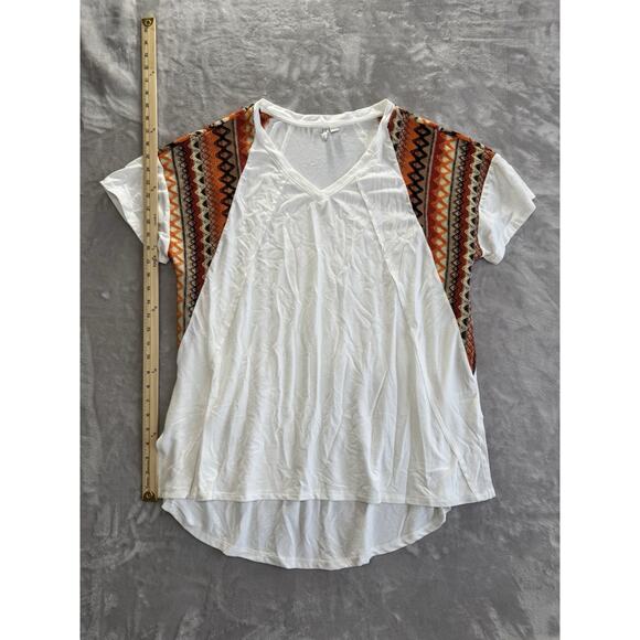 Cato Est. 1946, 18/20W, Short Sleeves, Brown and White, - Picture 1 of 4